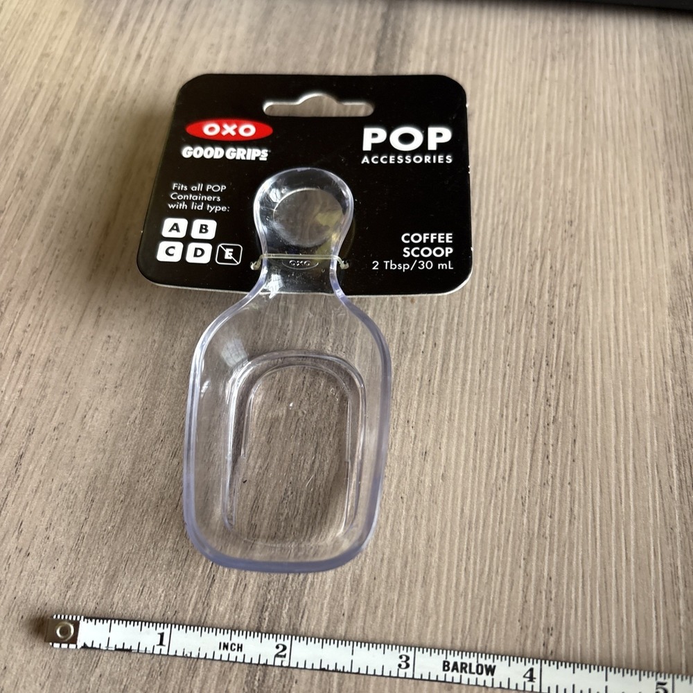 New OXO Good Grips POP Container 2Tbsp Scoop, Clear - Picture 4 of 4